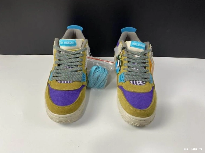 Cheap 4 Desert DJ5718-300 x Union SP Jordan Air Moss 0522